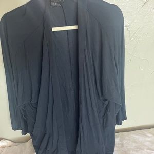 Prana 3/4 open cardigan shirt